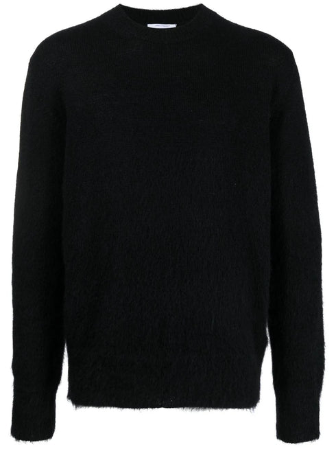 Arrow intarsia crew-neck jumper